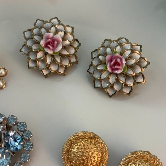 COLLECTION CORO & CORO MAGIC CLIP/MAGNETIC EARRINGS (6) - Picture 7 of 12